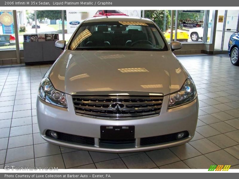 Liquid Platinum Metallic / Graphite 2006 Infiniti M 35x Sedan