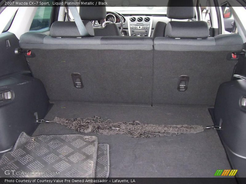 Liquid Platinum Metallic / Black 2007 Mazda CX-7 Sport