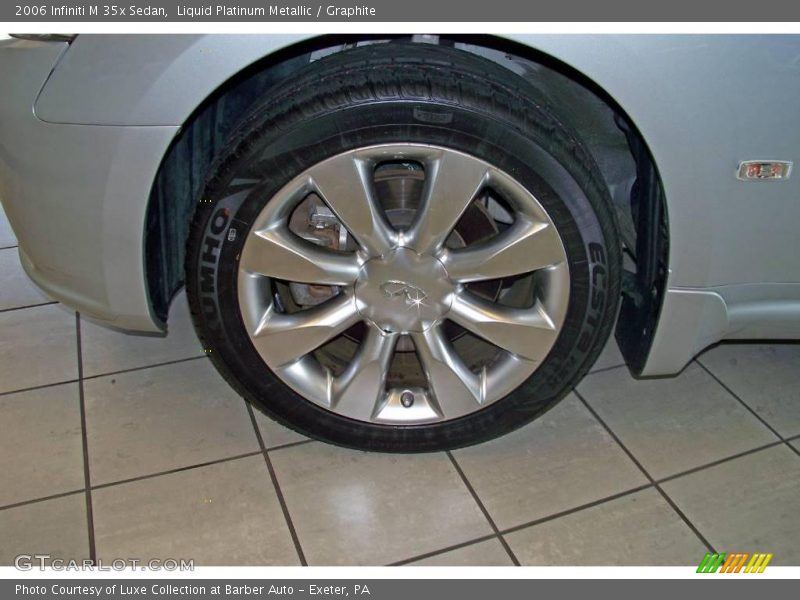 Liquid Platinum Metallic / Graphite 2006 Infiniti M 35x Sedan