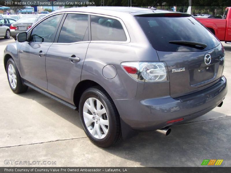 Galaxy Gray Mica / Black 2007 Mazda CX-7 Touring