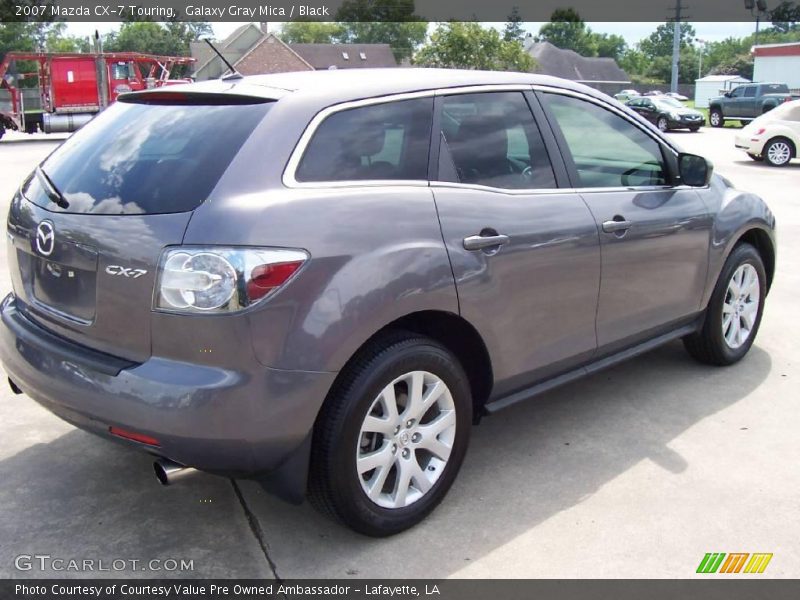 Galaxy Gray Mica / Black 2007 Mazda CX-7 Touring