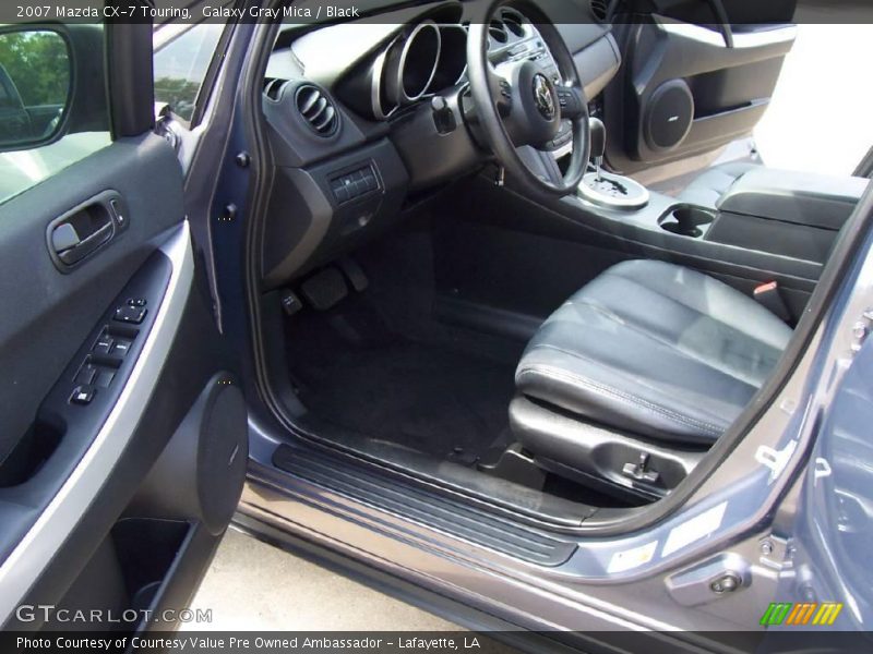 Galaxy Gray Mica / Black 2007 Mazda CX-7 Touring