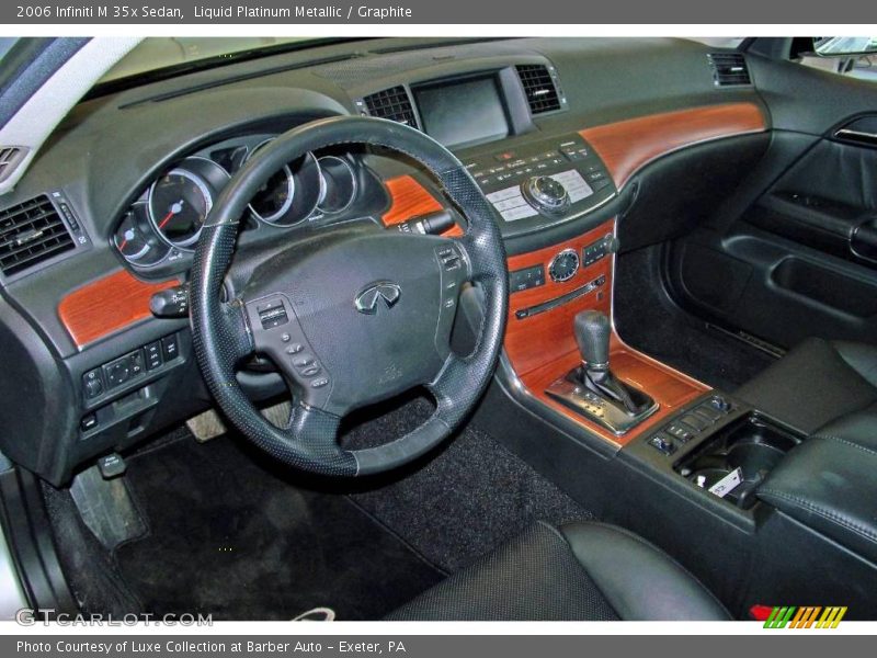 Liquid Platinum Metallic / Graphite 2006 Infiniti M 35x Sedan