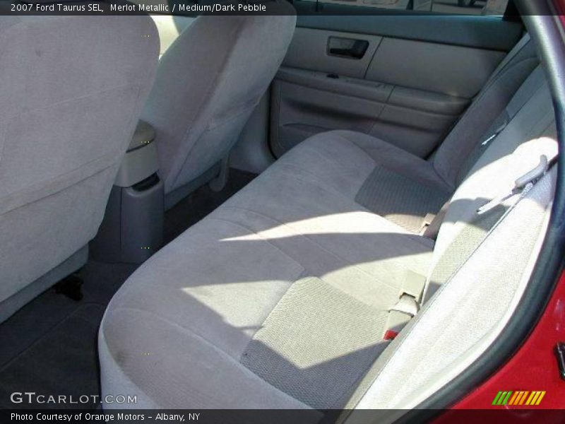 Merlot Metallic / Medium/Dark Pebble 2007 Ford Taurus SEL