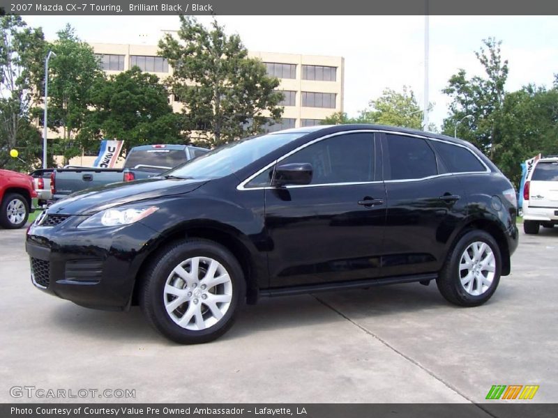 Brilliant Black / Black 2007 Mazda CX-7 Touring