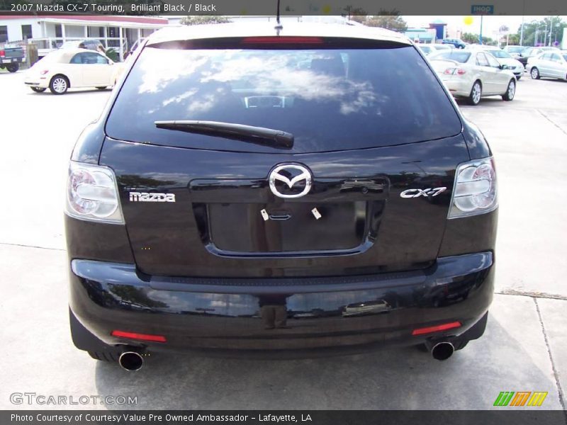 Brilliant Black / Black 2007 Mazda CX-7 Touring