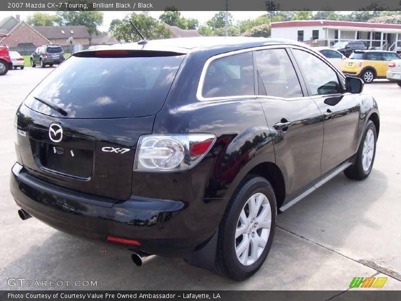 Brilliant Black / Black 2007 Mazda CX-7 Touring