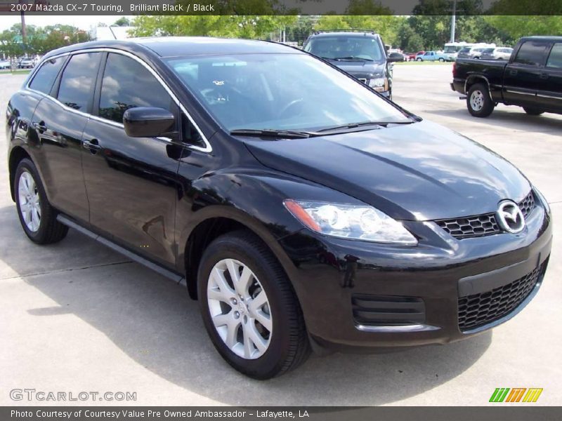 Brilliant Black / Black 2007 Mazda CX-7 Touring