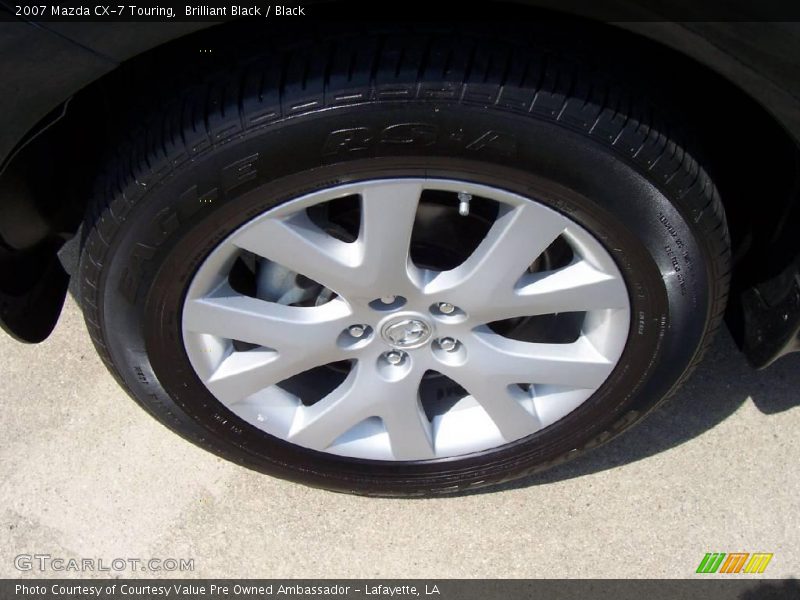 Brilliant Black / Black 2007 Mazda CX-7 Touring