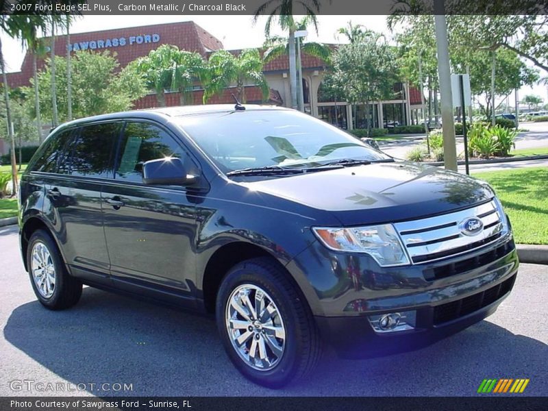 Carbon Metallic / Charcoal Black 2007 Ford Edge SEL Plus