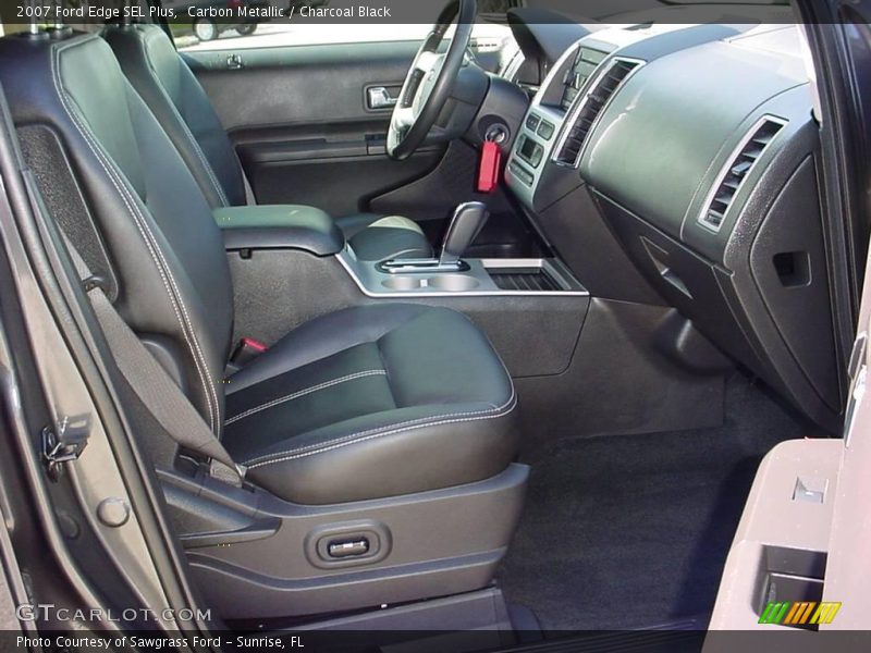 Carbon Metallic / Charcoal Black 2007 Ford Edge SEL Plus