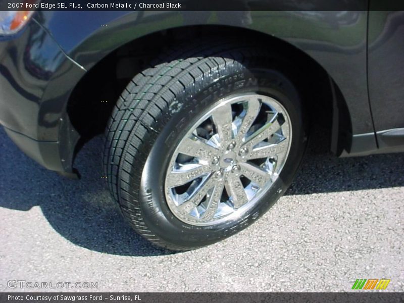 Carbon Metallic / Charcoal Black 2007 Ford Edge SEL Plus