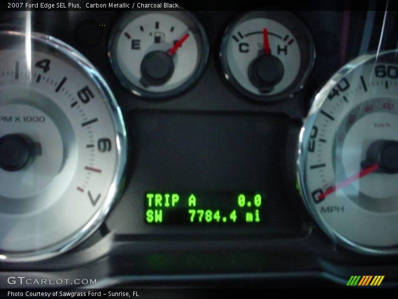 Carbon Metallic / Charcoal Black 2007 Ford Edge SEL Plus