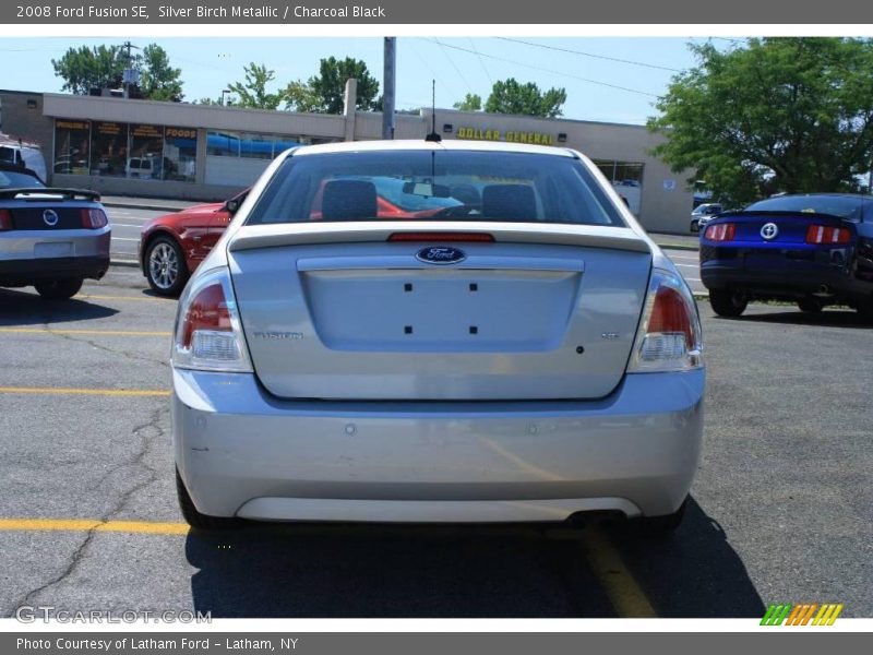 Silver Birch Metallic / Charcoal Black 2008 Ford Fusion SE