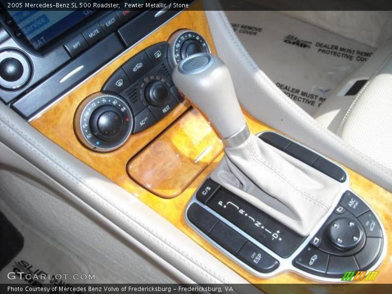 Pewter Metallic / Stone 2005 Mercedes-Benz SL 500 Roadster