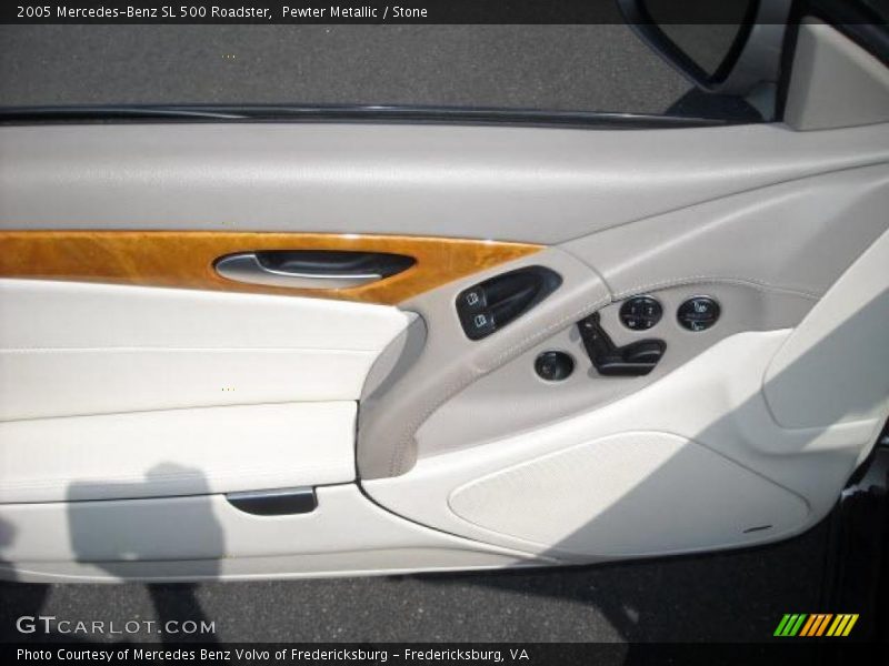 Pewter Metallic / Stone 2005 Mercedes-Benz SL 500 Roadster