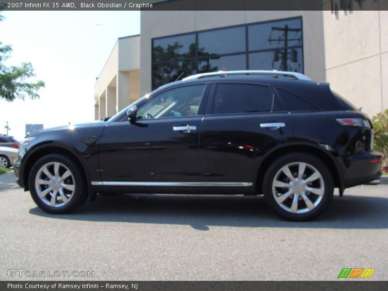 Black Obsidian / Graphite 2007 Infiniti FX 35 AWD