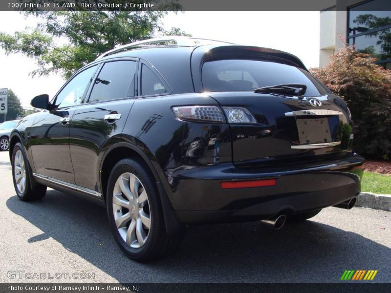 Black Obsidian / Graphite 2007 Infiniti FX 35 AWD