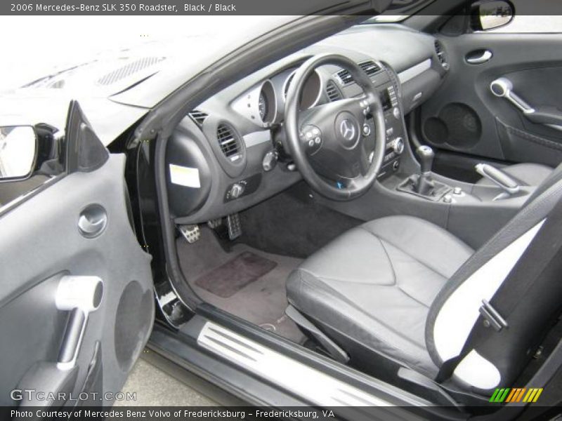 Black / Black 2006 Mercedes-Benz SLK 350 Roadster