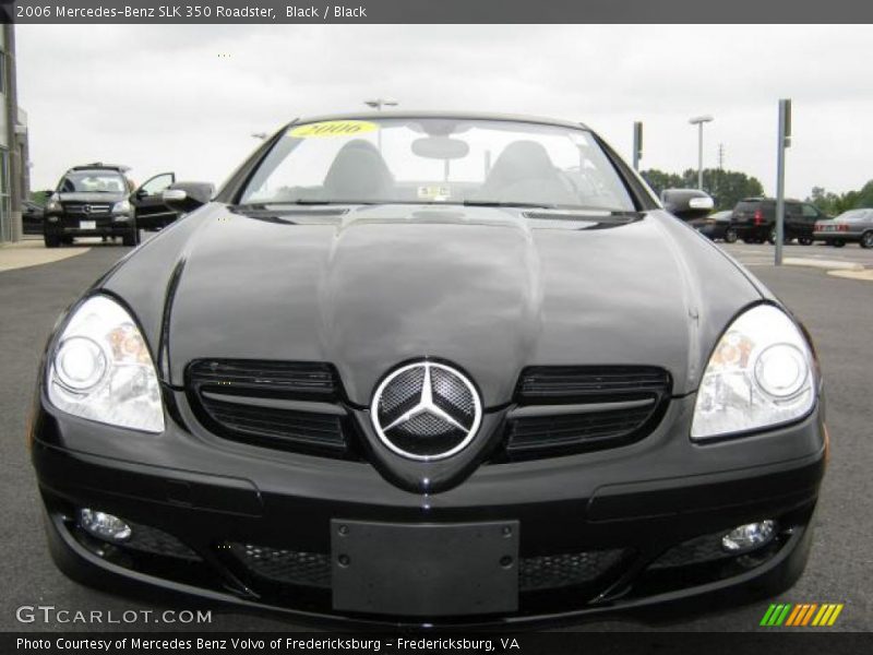Black / Black 2006 Mercedes-Benz SLK 350 Roadster