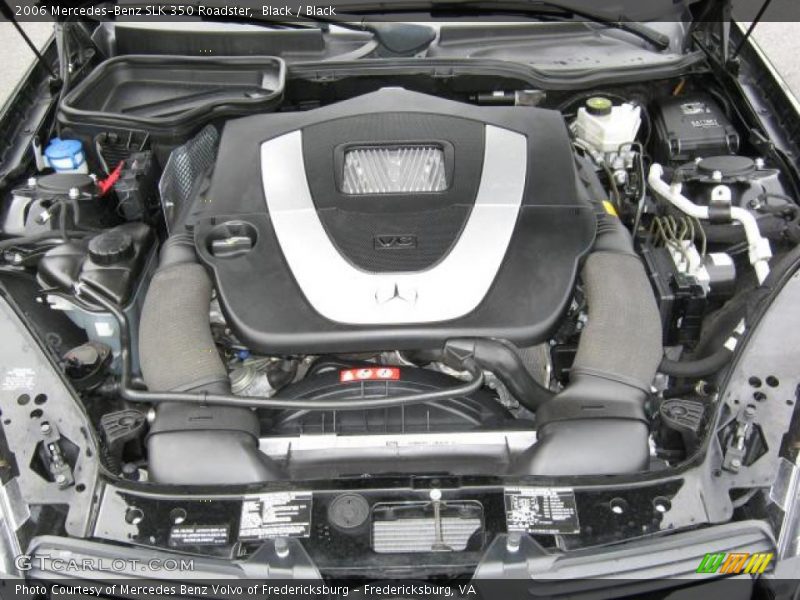 Black / Black 2006 Mercedes-Benz SLK 350 Roadster