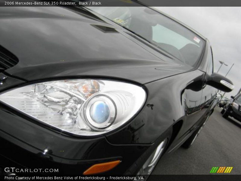 Black / Black 2006 Mercedes-Benz SLK 350 Roadster