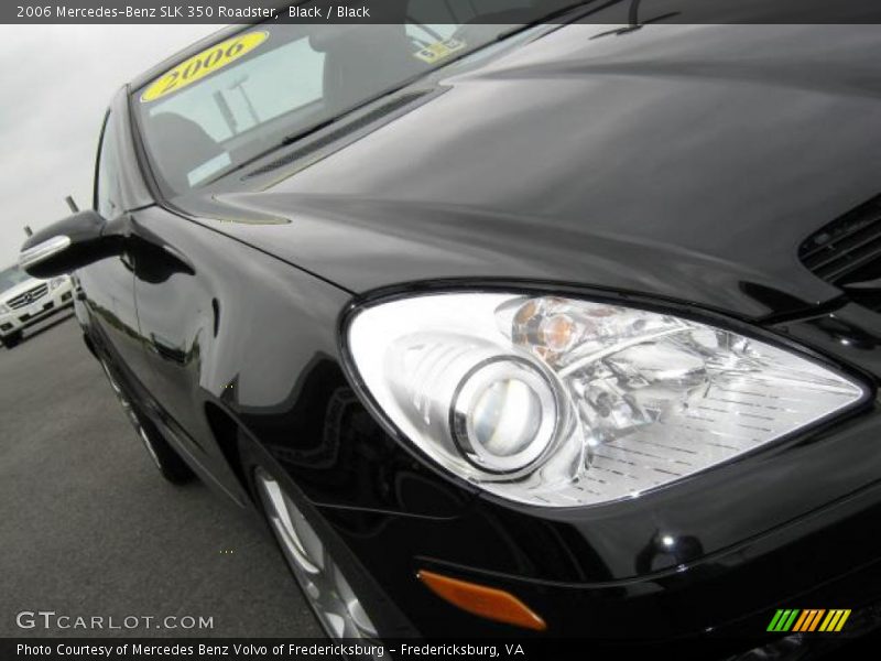 Black / Black 2006 Mercedes-Benz SLK 350 Roadster