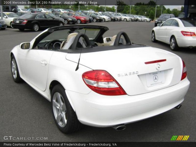 Alabaster White / Beige 2006 Mercedes-Benz SLK 280 Roadster