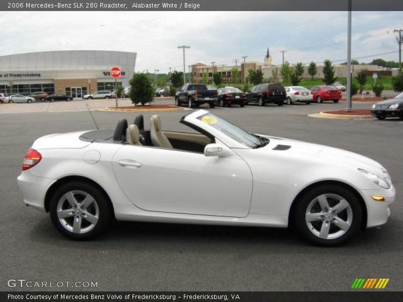 Alabaster White / Beige 2006 Mercedes-Benz SLK 280 Roadster