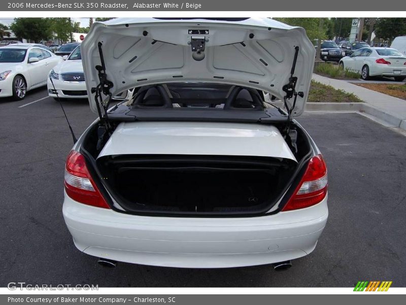Alabaster White / Beige 2006 Mercedes-Benz SLK 350 Roadster