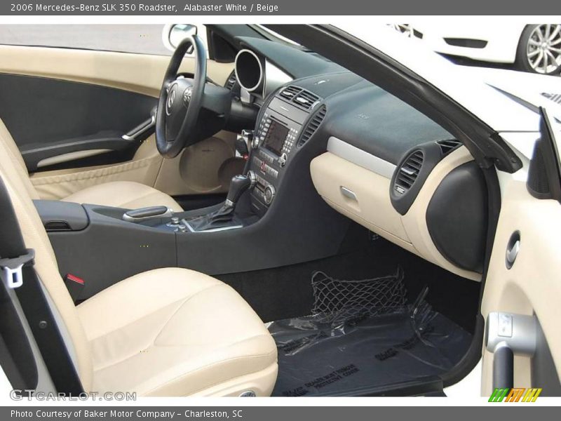 Alabaster White / Beige 2006 Mercedes-Benz SLK 350 Roadster