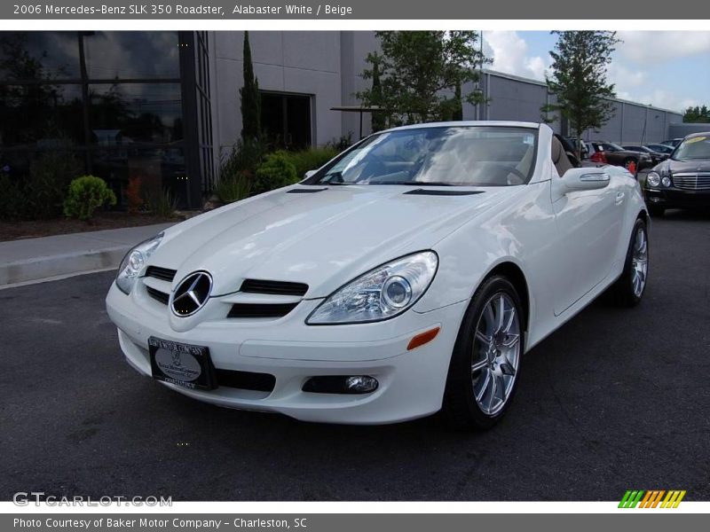 Alabaster White / Beige 2006 Mercedes-Benz SLK 350 Roadster