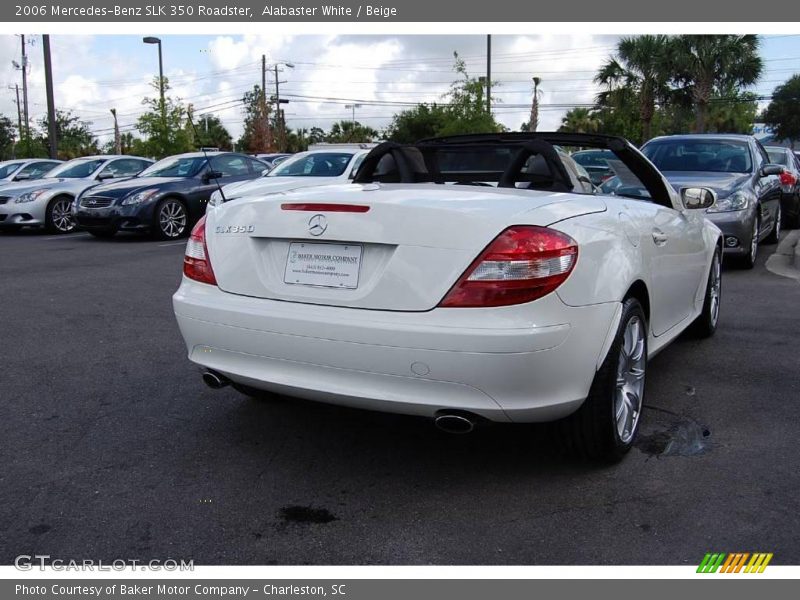 Alabaster White / Beige 2006 Mercedes-Benz SLK 350 Roadster