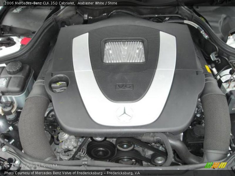 Alabaster White / Stone 2006 Mercedes-Benz CLK 350 Cabriolet