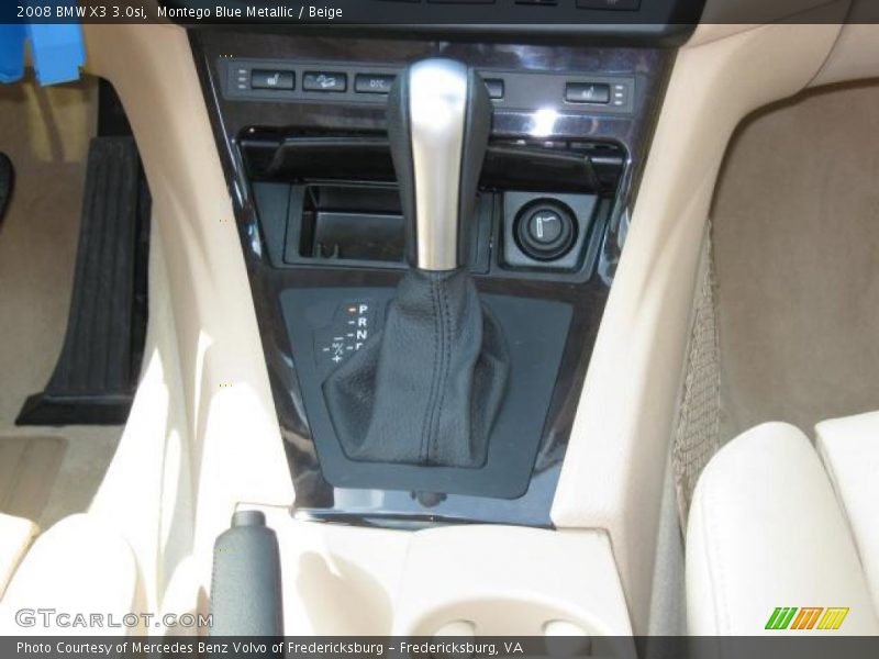 Montego Blue Metallic / Beige 2008 BMW X3 3.0si