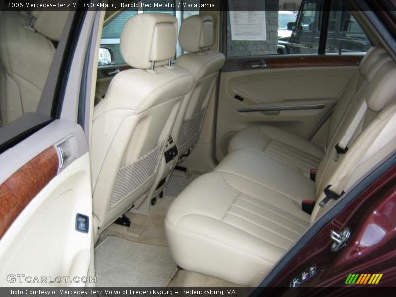 Barolo Red Metallic / Macadamia 2006 Mercedes-Benz ML 350 4Matic
