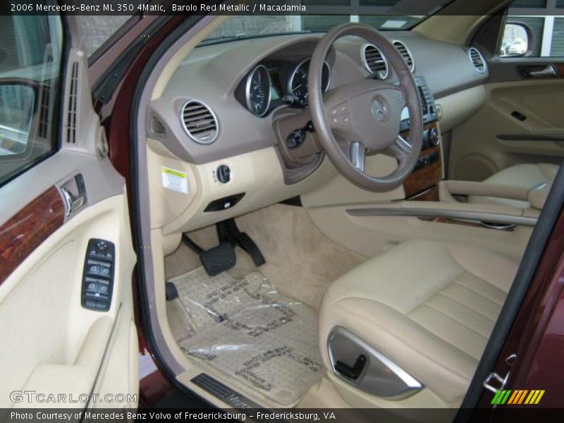 Barolo Red Metallic / Macadamia 2006 Mercedes-Benz ML 350 4Matic