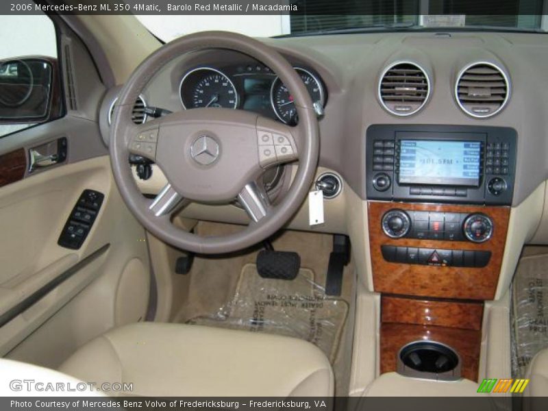Barolo Red Metallic / Macadamia 2006 Mercedes-Benz ML 350 4Matic