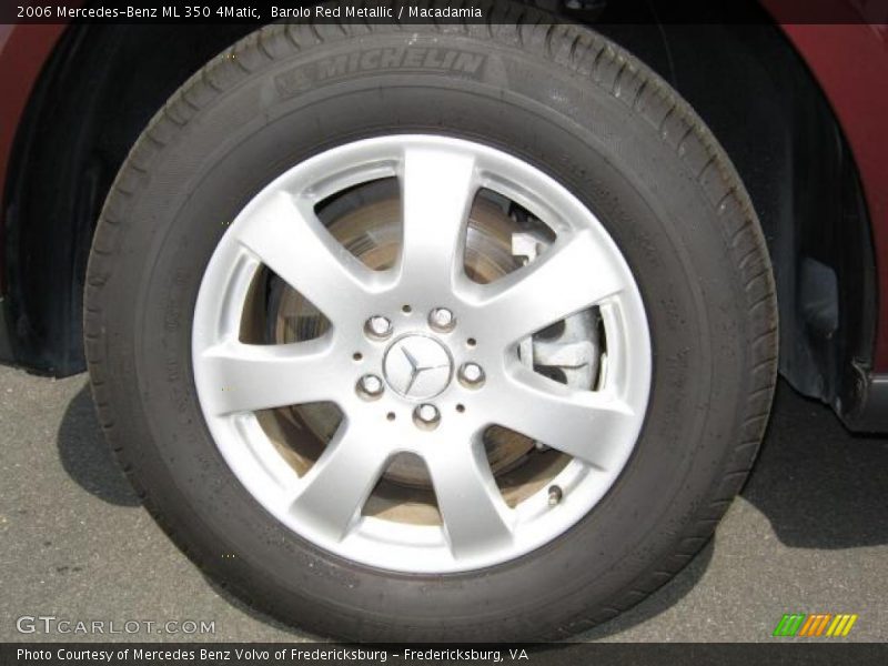 Barolo Red Metallic / Macadamia 2006 Mercedes-Benz ML 350 4Matic