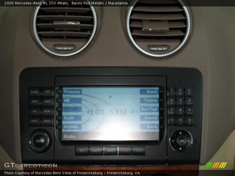 Barolo Red Metallic / Macadamia 2006 Mercedes-Benz ML 350 4Matic