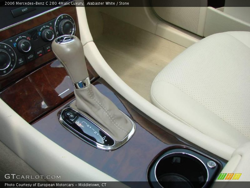 Alabaster White / Stone 2006 Mercedes-Benz C 280 4Matic Luxury