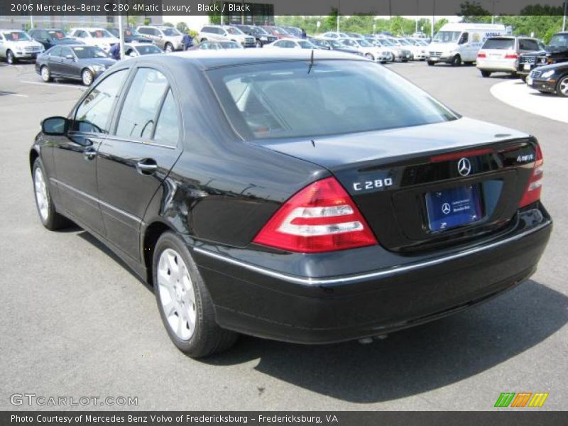 Black / Black 2006 Mercedes-Benz C 280 4Matic Luxury