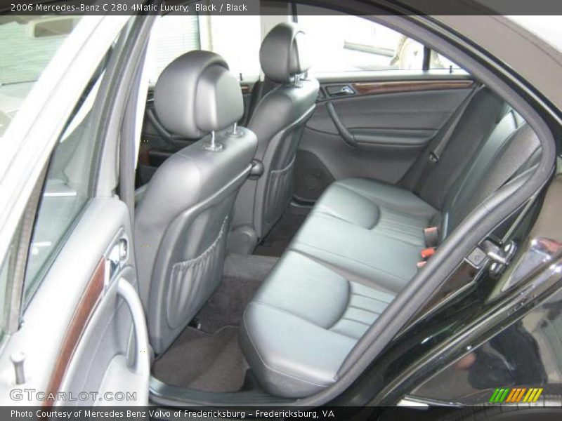 Black / Black 2006 Mercedes-Benz C 280 4Matic Luxury