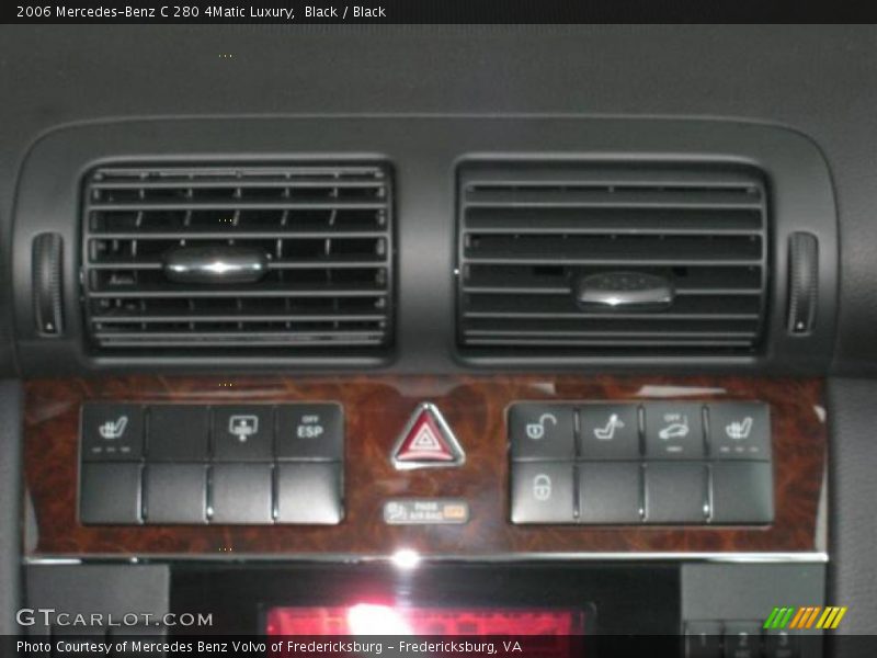 Black / Black 2006 Mercedes-Benz C 280 4Matic Luxury
