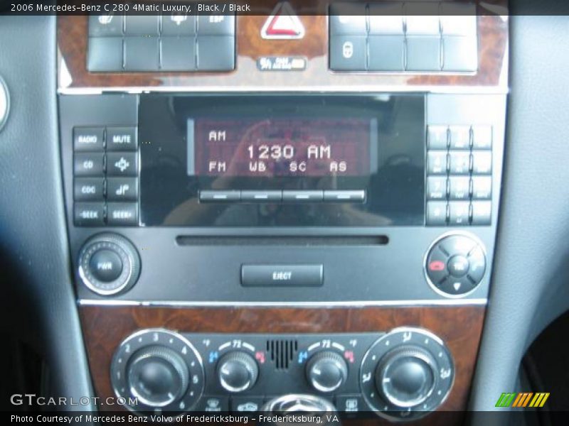 Black / Black 2006 Mercedes-Benz C 280 4Matic Luxury