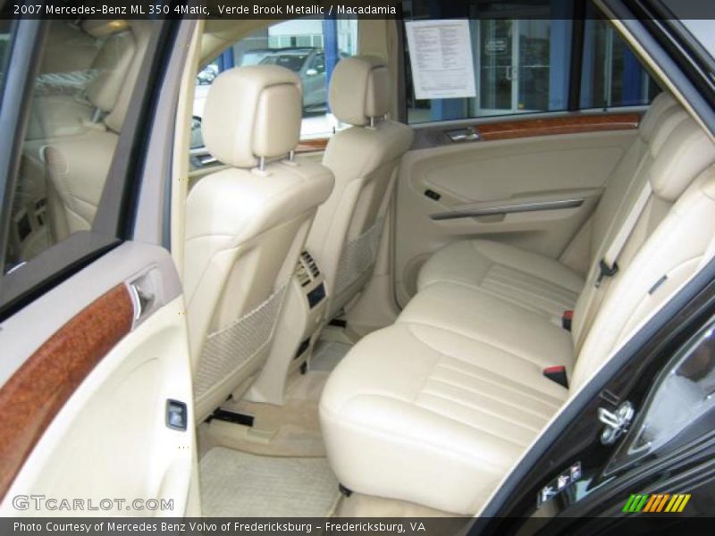 Verde Brook Metallic / Macadamia 2007 Mercedes-Benz ML 350 4Matic