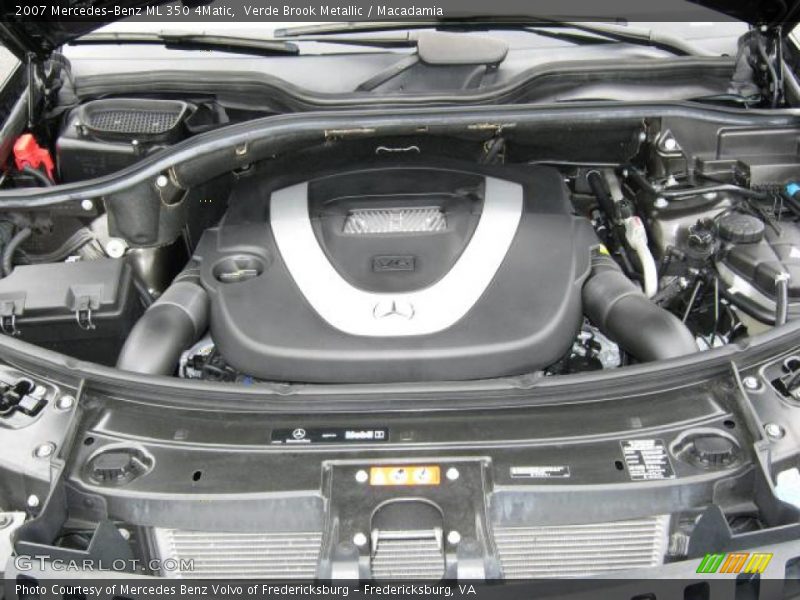 Verde Brook Metallic / Macadamia 2007 Mercedes-Benz ML 350 4Matic
