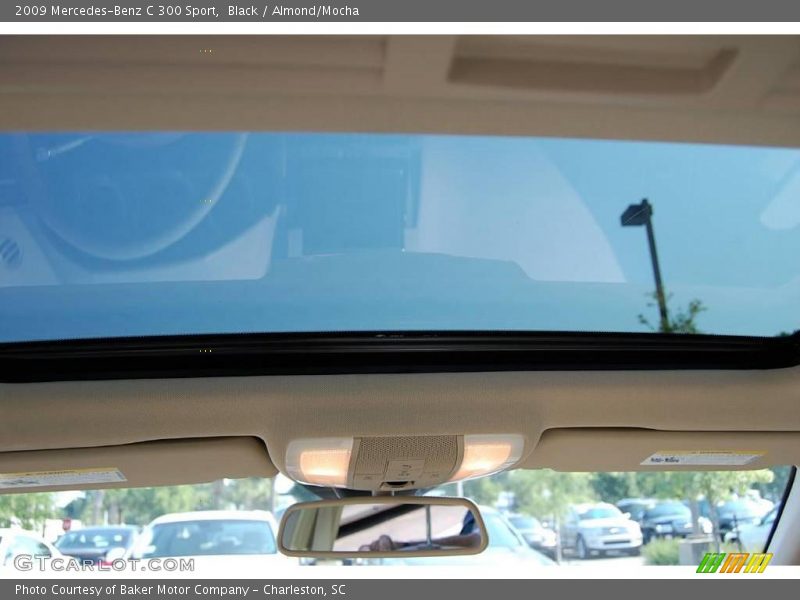 Black / Almond/Mocha 2009 Mercedes-Benz C 300 Sport