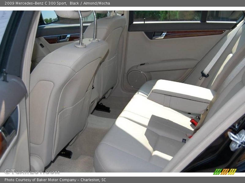 Black / Almond/Mocha 2009 Mercedes-Benz C 300 Sport