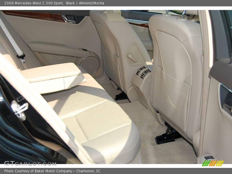 Black / Almond/Mocha 2009 Mercedes-Benz C 300 Sport